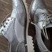 Vand pantofi eleganti de dama din piele, culoare argintie,Energy Vera Pelle
